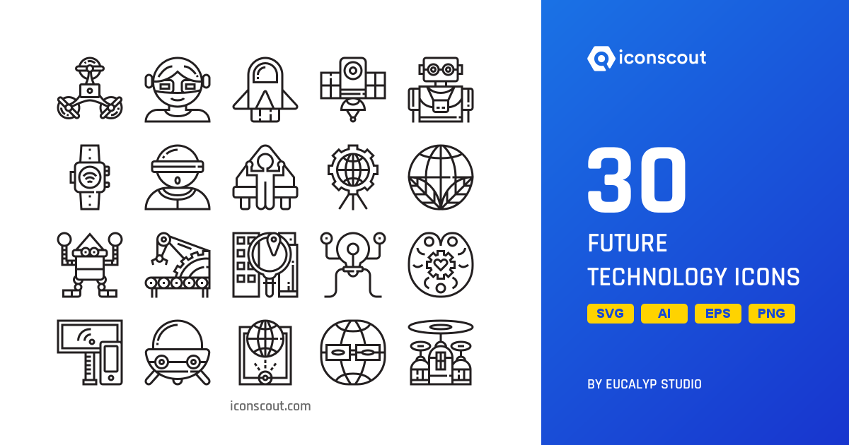 Science And Technology Icons 400 Icons Free Premium Collection Iconscout Blogs