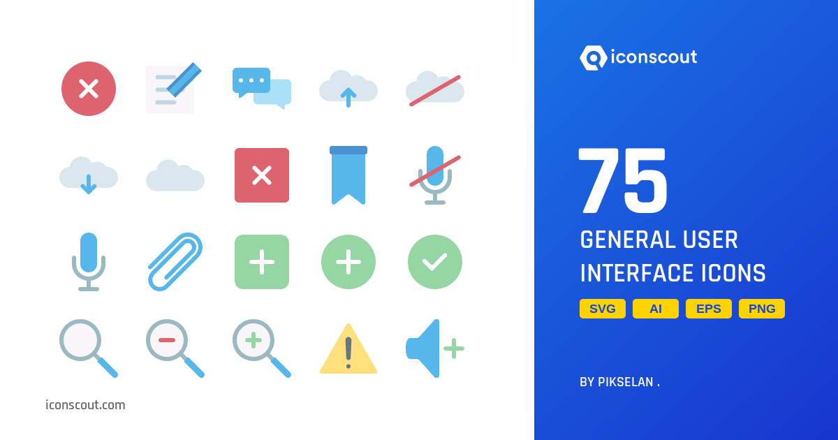 Download General User Interface Icon pack Available in SVG, PNG & Icon ...