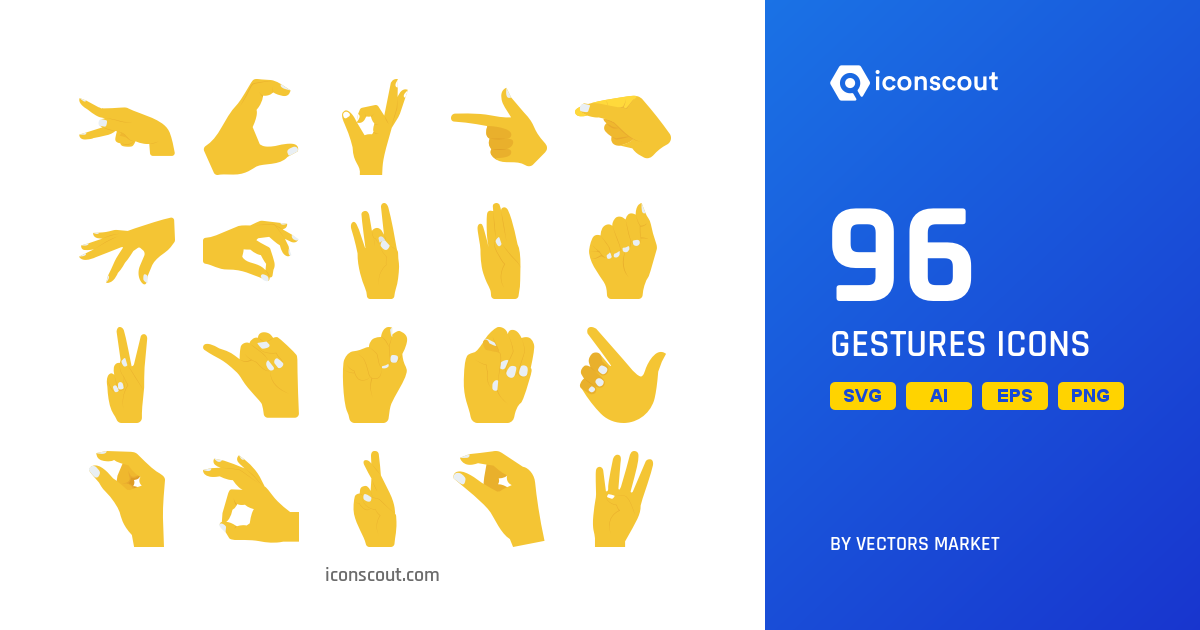 Gestures Icon Pack - 96 Free Download User Interface Icons | IconScout