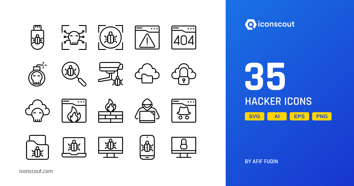 Download Hacker Icon pack Available in SVG, PNG & Icon Fonts