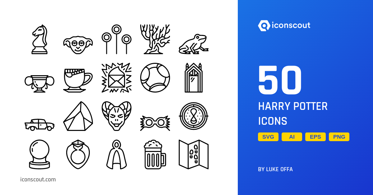 Download Download Harry Potter Icon Pack Available In Svg Png Icon Fonts