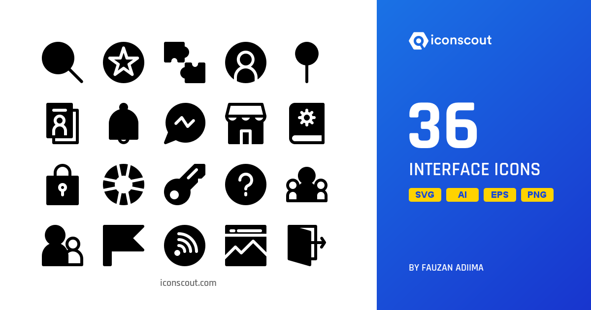 Interface Icon Pack - 36 Free Download User Interface Icons | IconScout