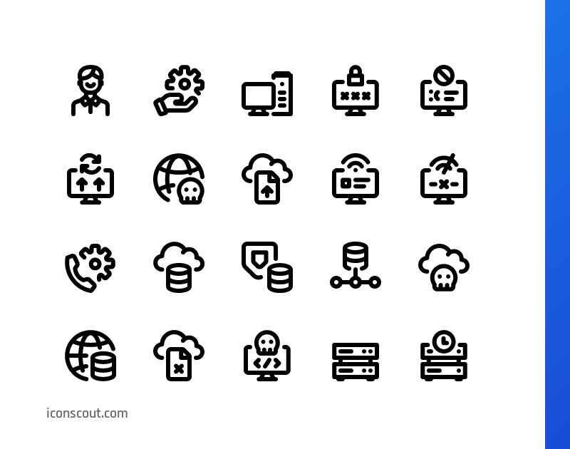 IT Support Icon Pack - 50 Free Download Services Icons | IconScout