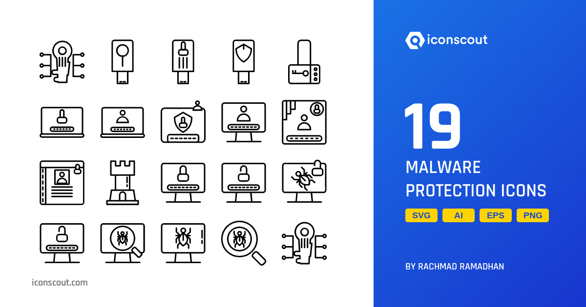 Download Malware Protection Icon pack Available in SVG, PNG & Icon Fonts