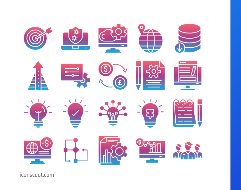 Download Modern Data Analytics Icon pack Available in SVG, PNG & Icon Fonts