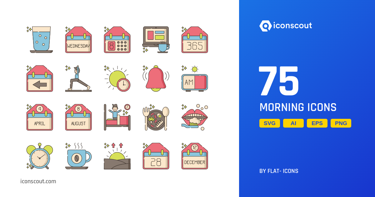 Download Morning Icon pack Available in SVG, PNG & Icon Fonts