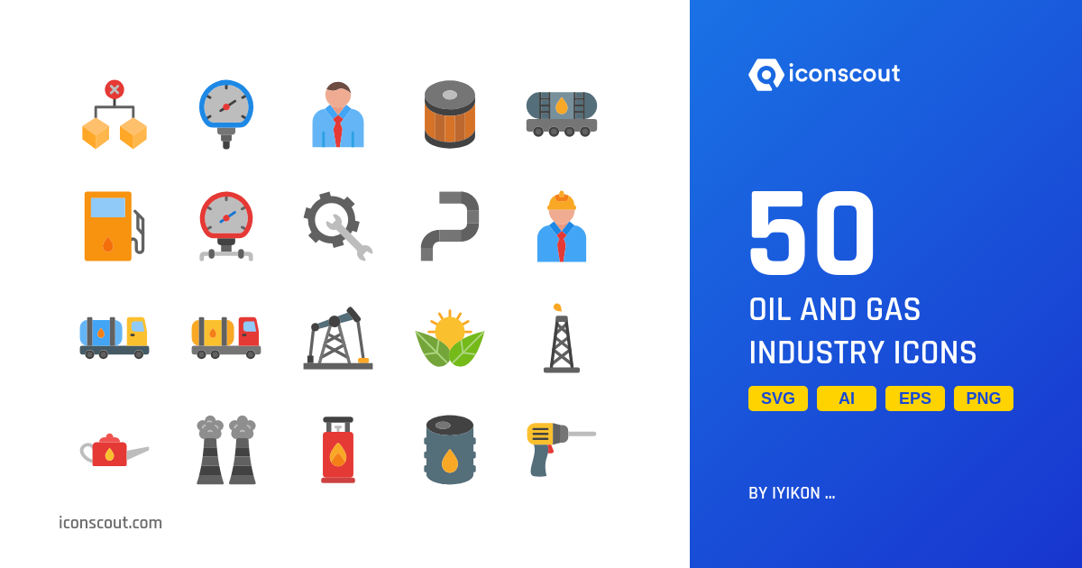 Oil And Gas Industry Icon Pack - 49 Free Download Miscellaneous Icons ...