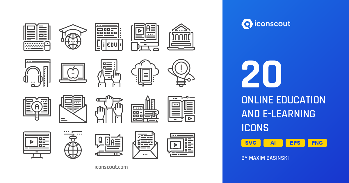 E-Learning Icons