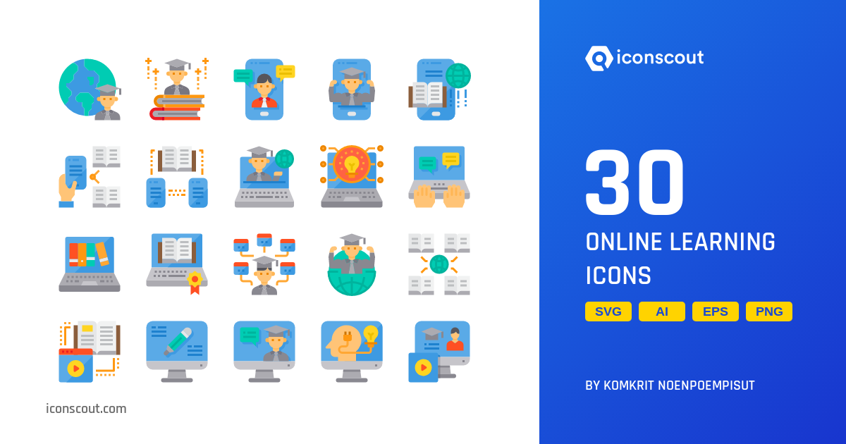 E-Learning Icons