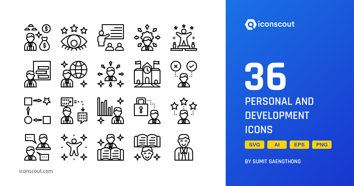 Download Personal And Development Icon pack Available in SVG, PNG ...