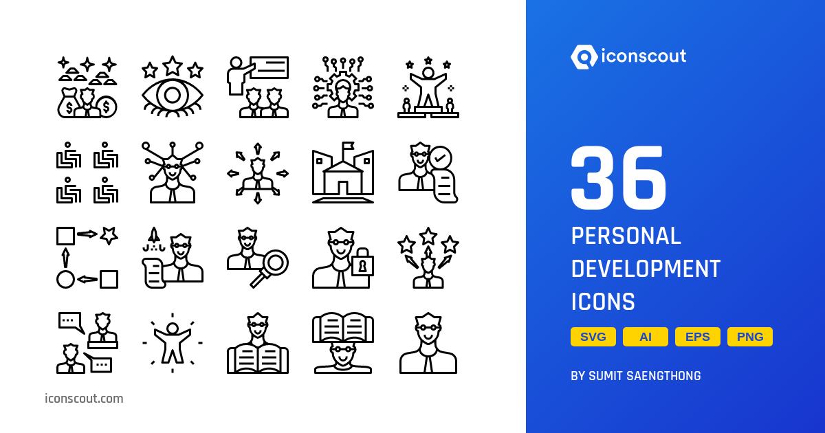 Download Personal Development Icon pack Available in SVG, PNG & Icon Fonts