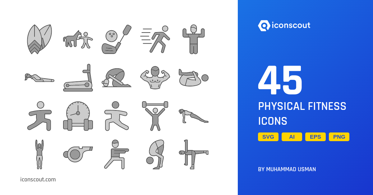 Download Physical Fitness Icon pack Available in SVG, PNG & Icon Fonts