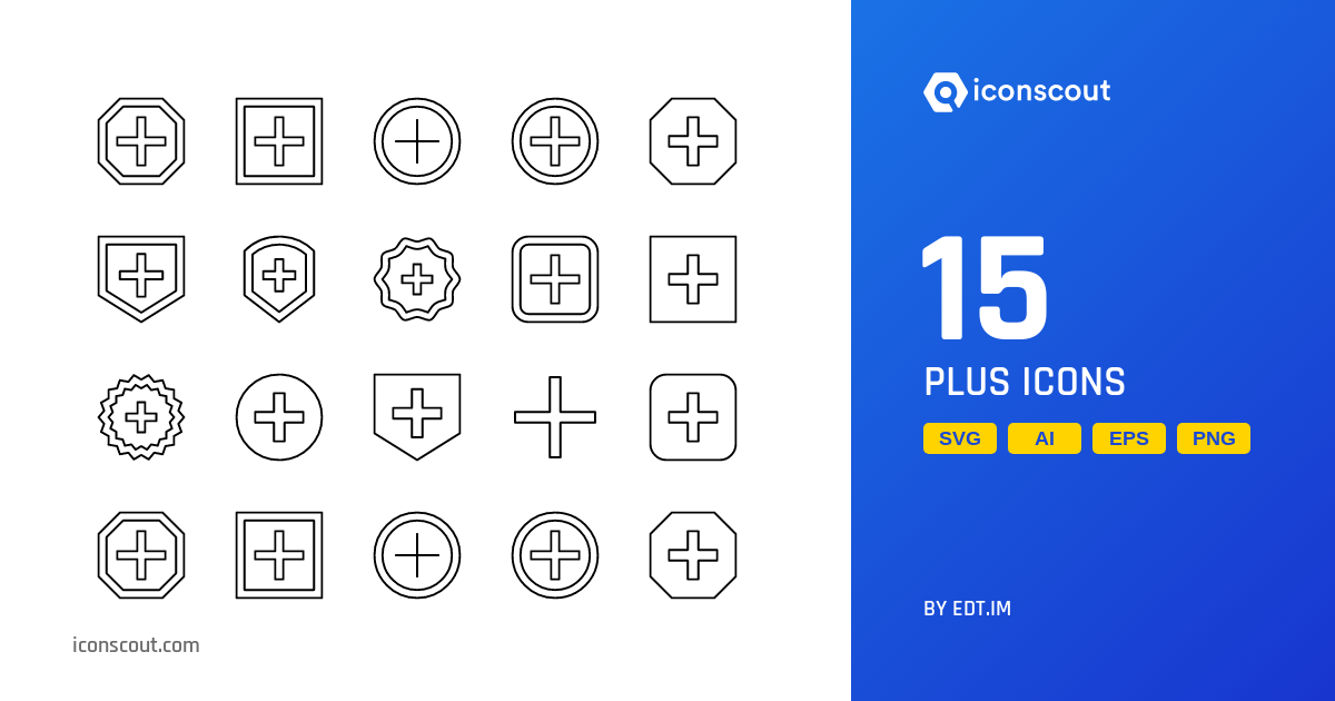 Download Plus Icon pack Available in SVG, PNG & Icon Fonts