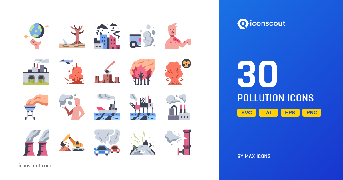 Pollution Icons