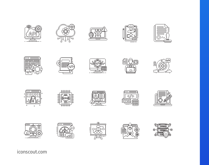 Download Programming Icon pack Available in SVG, PNG & Icon Fonts