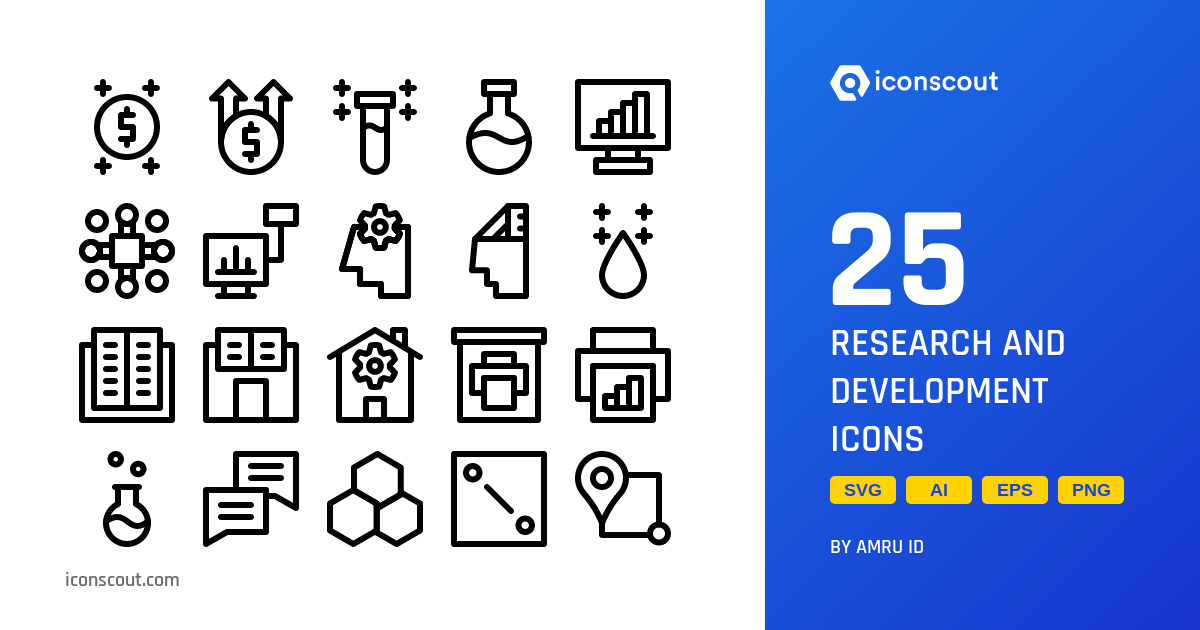 Download Research And Development Icon pack Available in SVG, PNG ...