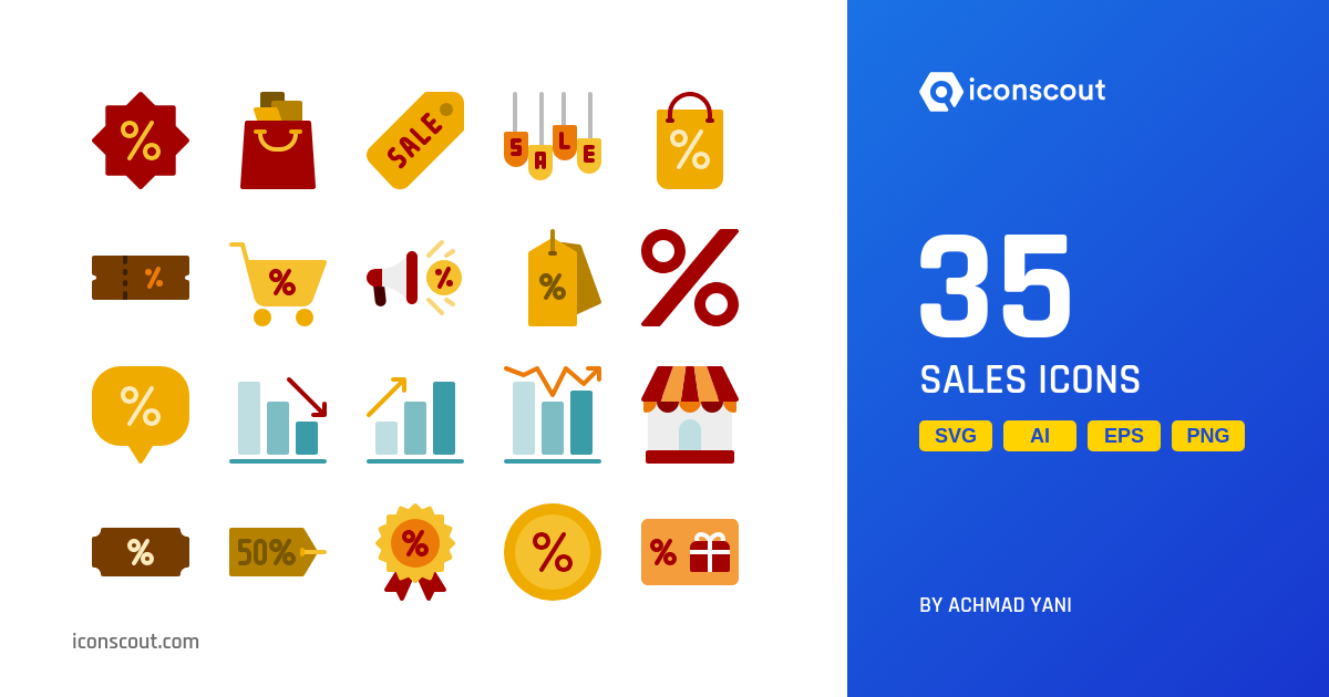 Download Sales Icon pack Available in SVG, PNG & Icon Fonts