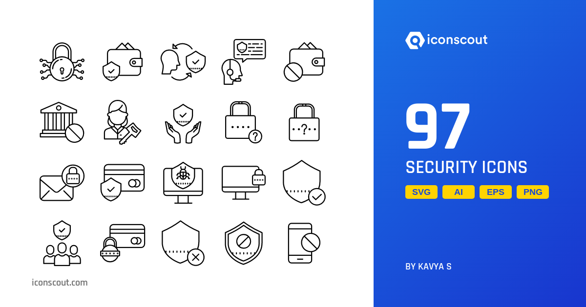 Security Icon Pack - 97 Free Download Crime & Security Icons | IconScout