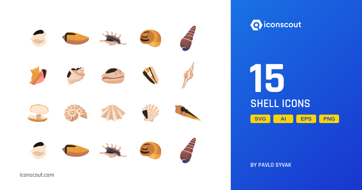 Download Shell Icon pack Available in SVG, PNG & Icon Fonts