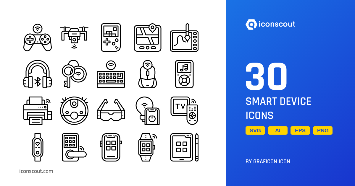 Smart Device Icon Pack 30 Free Download Appliances Icons IconScout