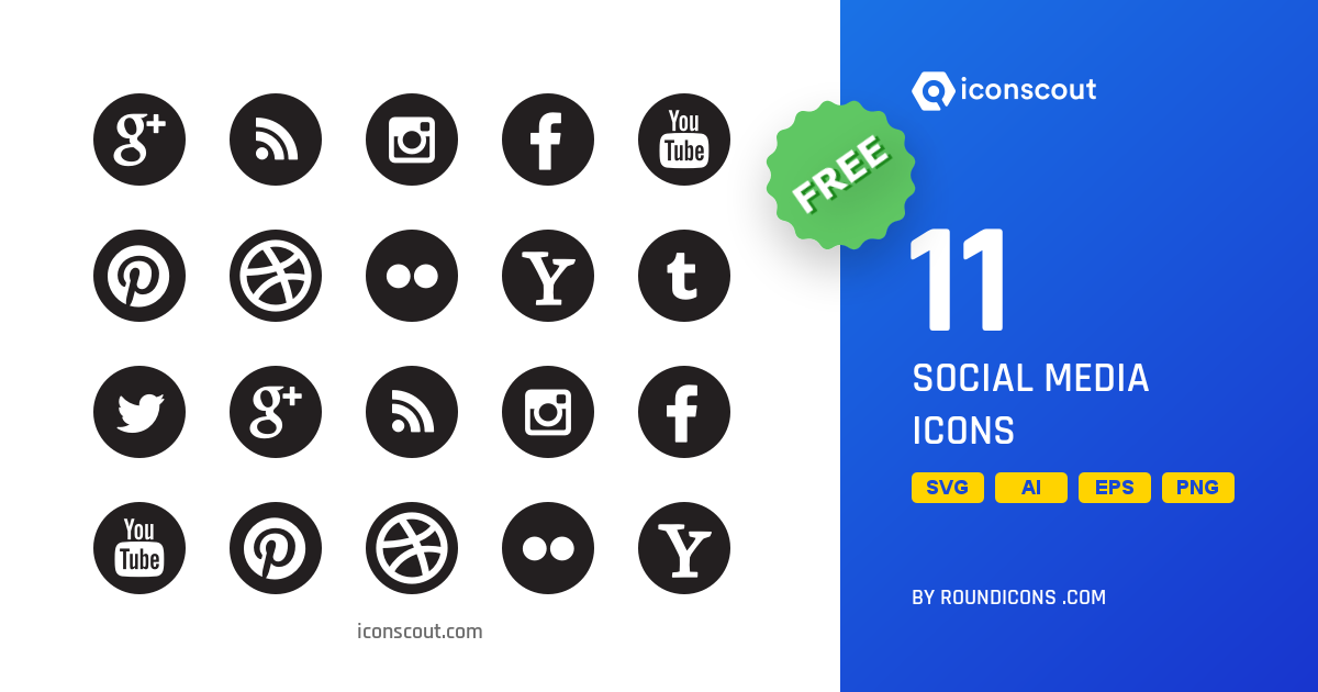 social media icon pack