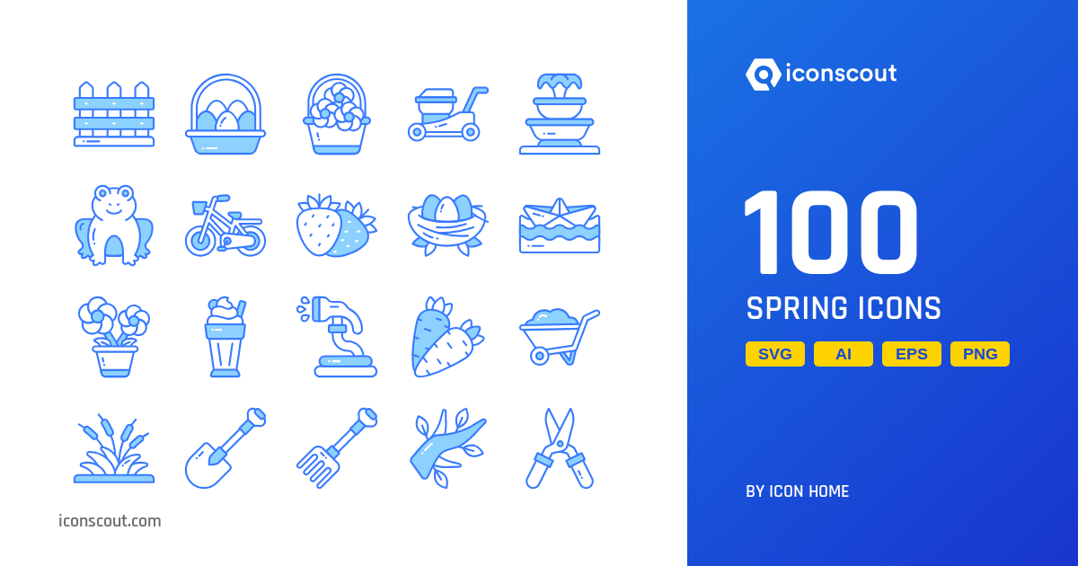 Spring Icon Pack - 100 Free Download Nature Icons | IconScout
