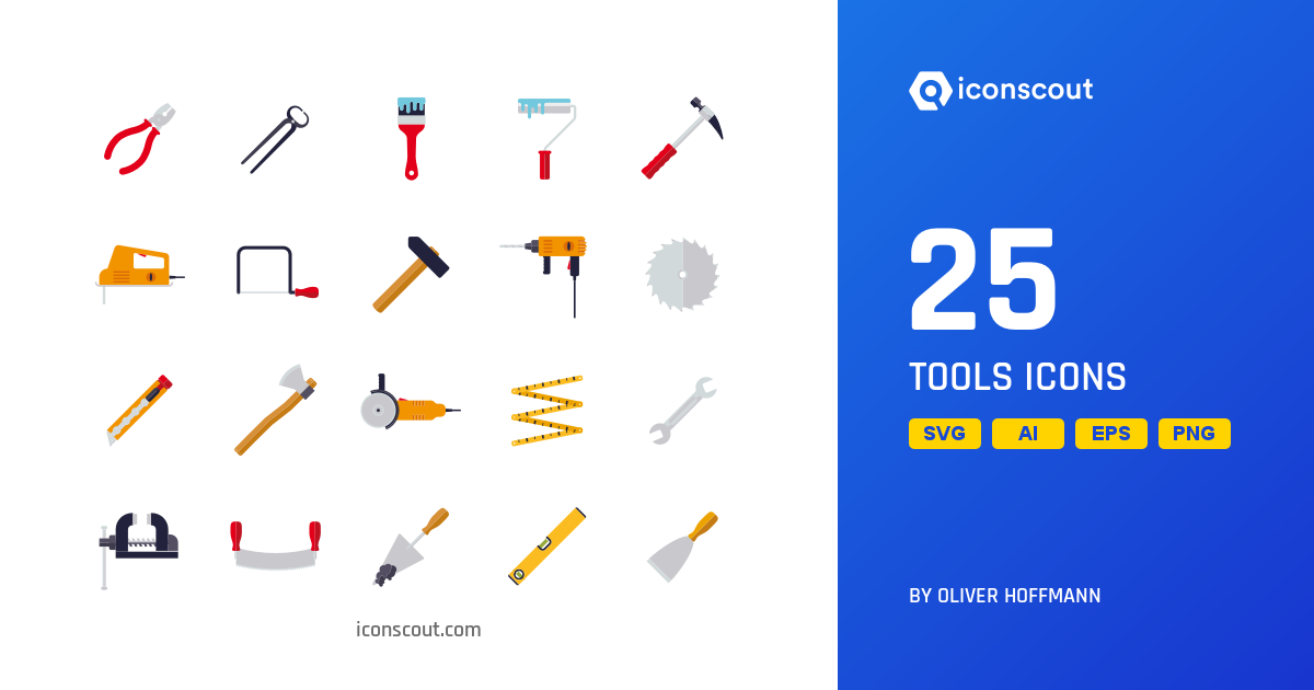 Download Tools Icon pack Available in SVG, PNG & Icon fonts
