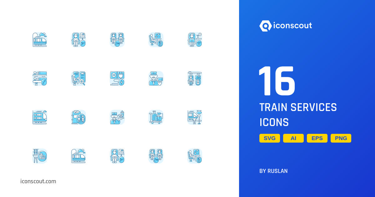 Train Services Icon Pack - 16 Free Download Vehicle Icons | IconScout