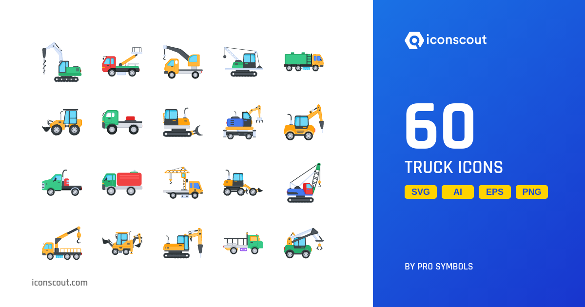 Truck Icon Pack - 60 Free Download Vehicle Icons | IconScout