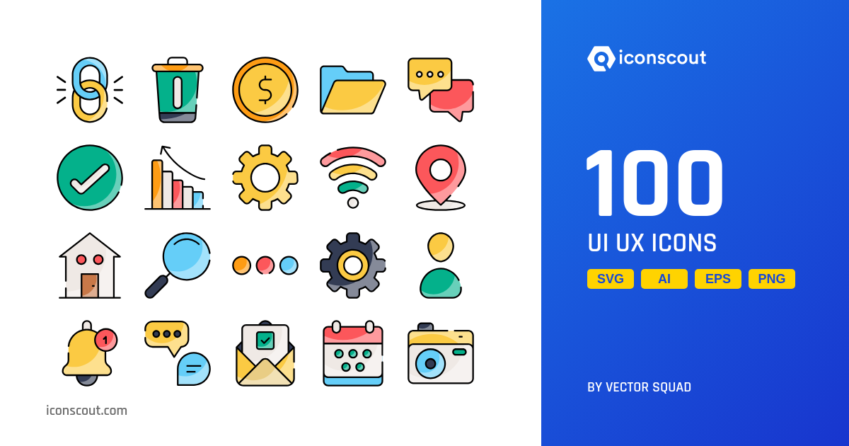 Ui Ux Icon Pack - 100 Free Download User Interface Icons | IconScout