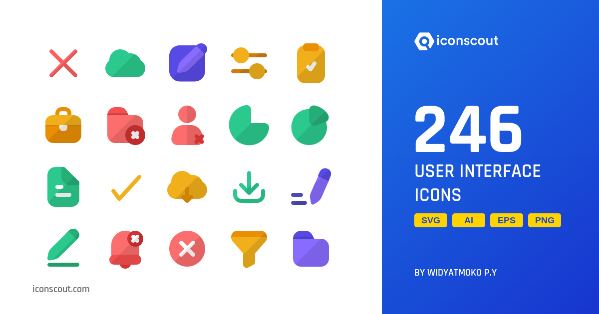 UserInterfaceIconPack-246FreeDownloadUserInterfaceIcons|IconScout