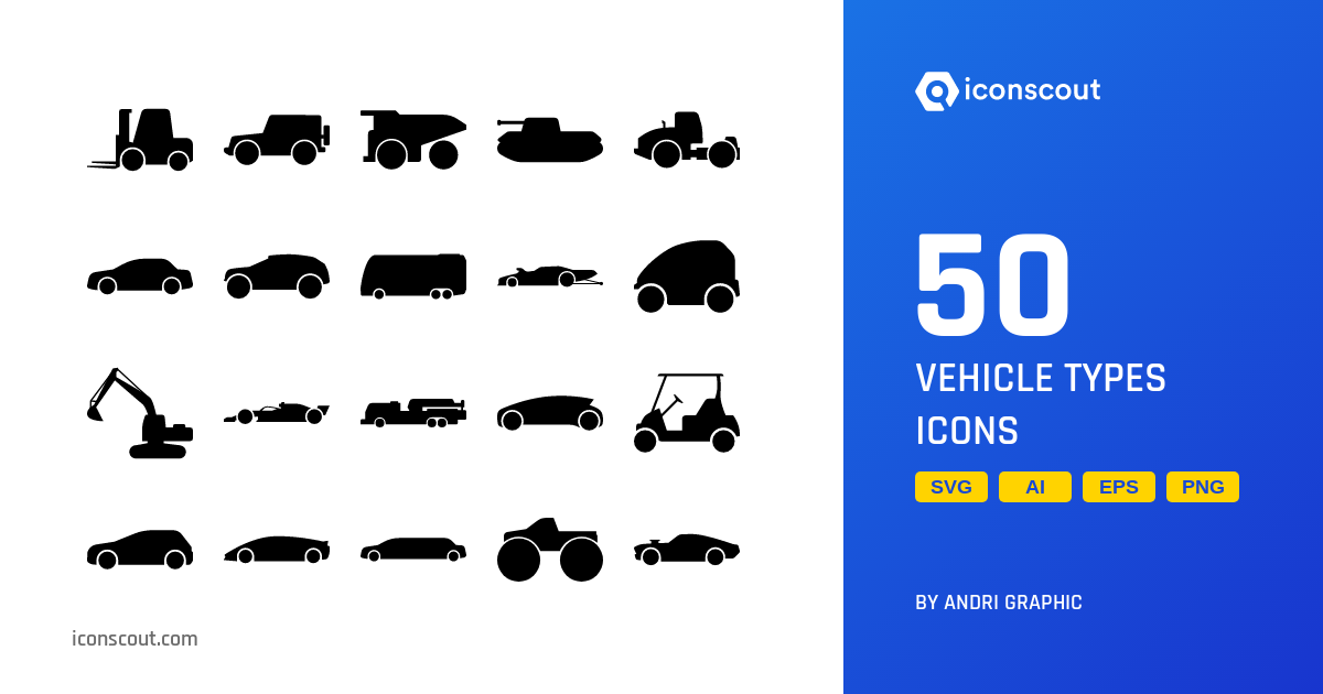 Download Vehicle Types Icon pack Available in SVG, PNG & Icon Fonts