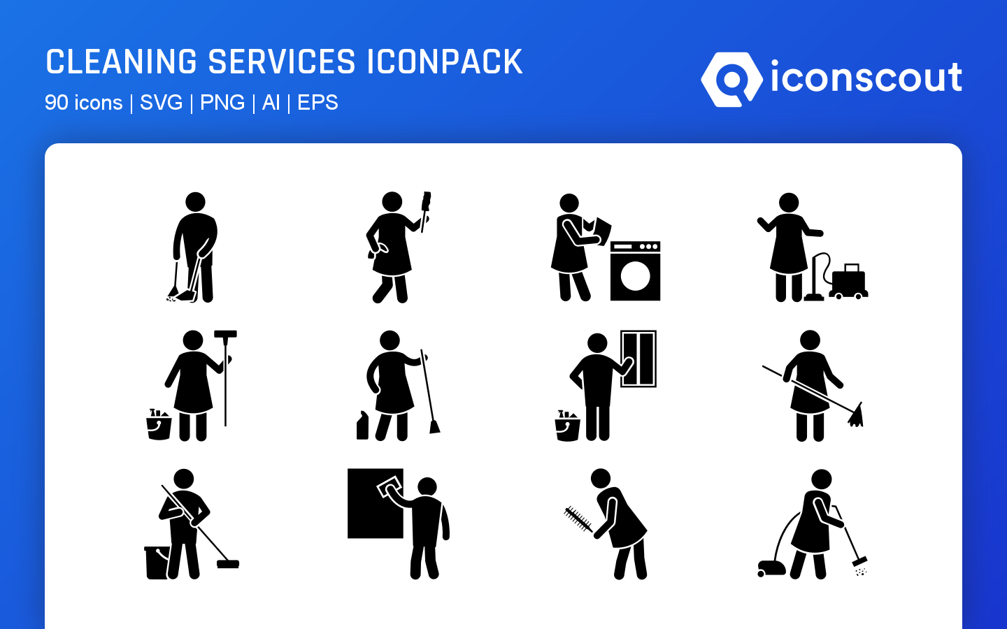 Cleaning Services Icon Pack