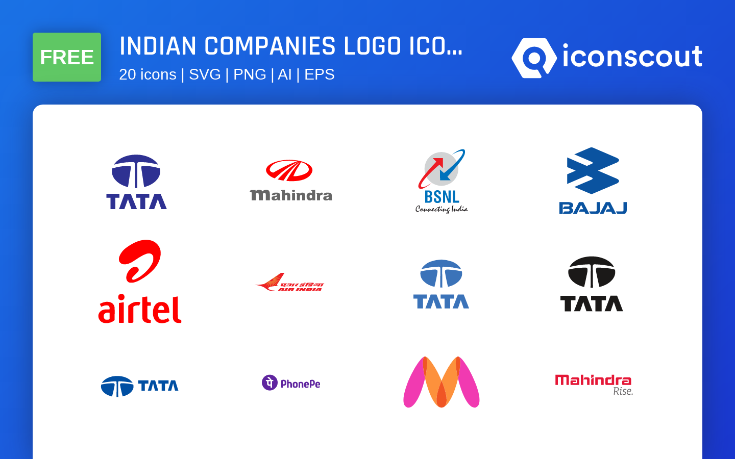 Download Indian Companies Logo Icon pack Available in SVG, PNG & Icon Fonts