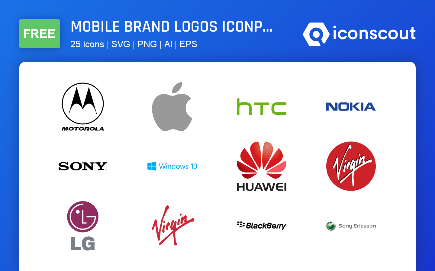 Top-10 Cell Phone Company Brands and logos