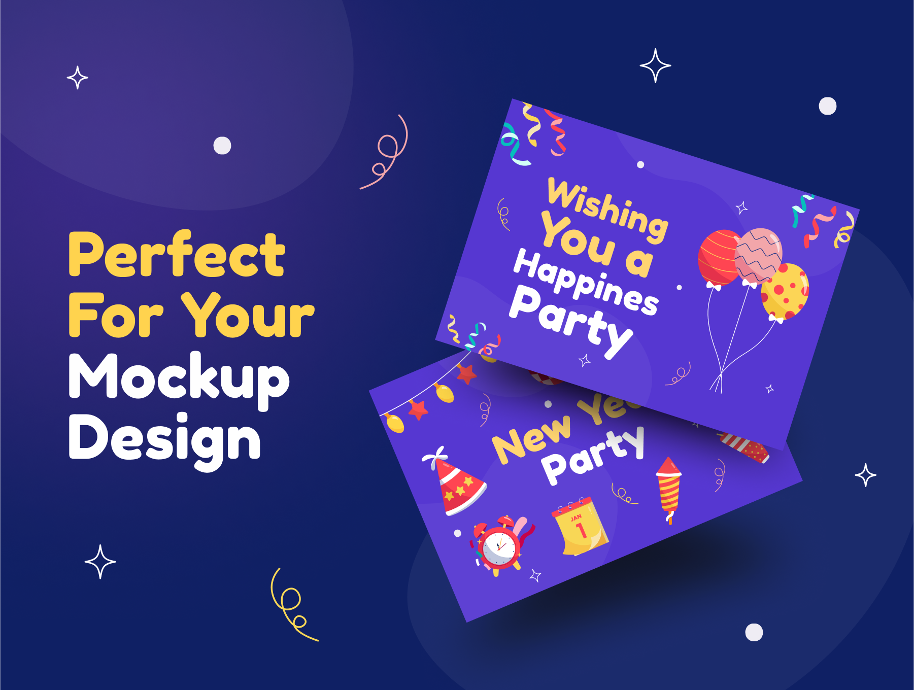Pack custom mockup 6 - 新年会