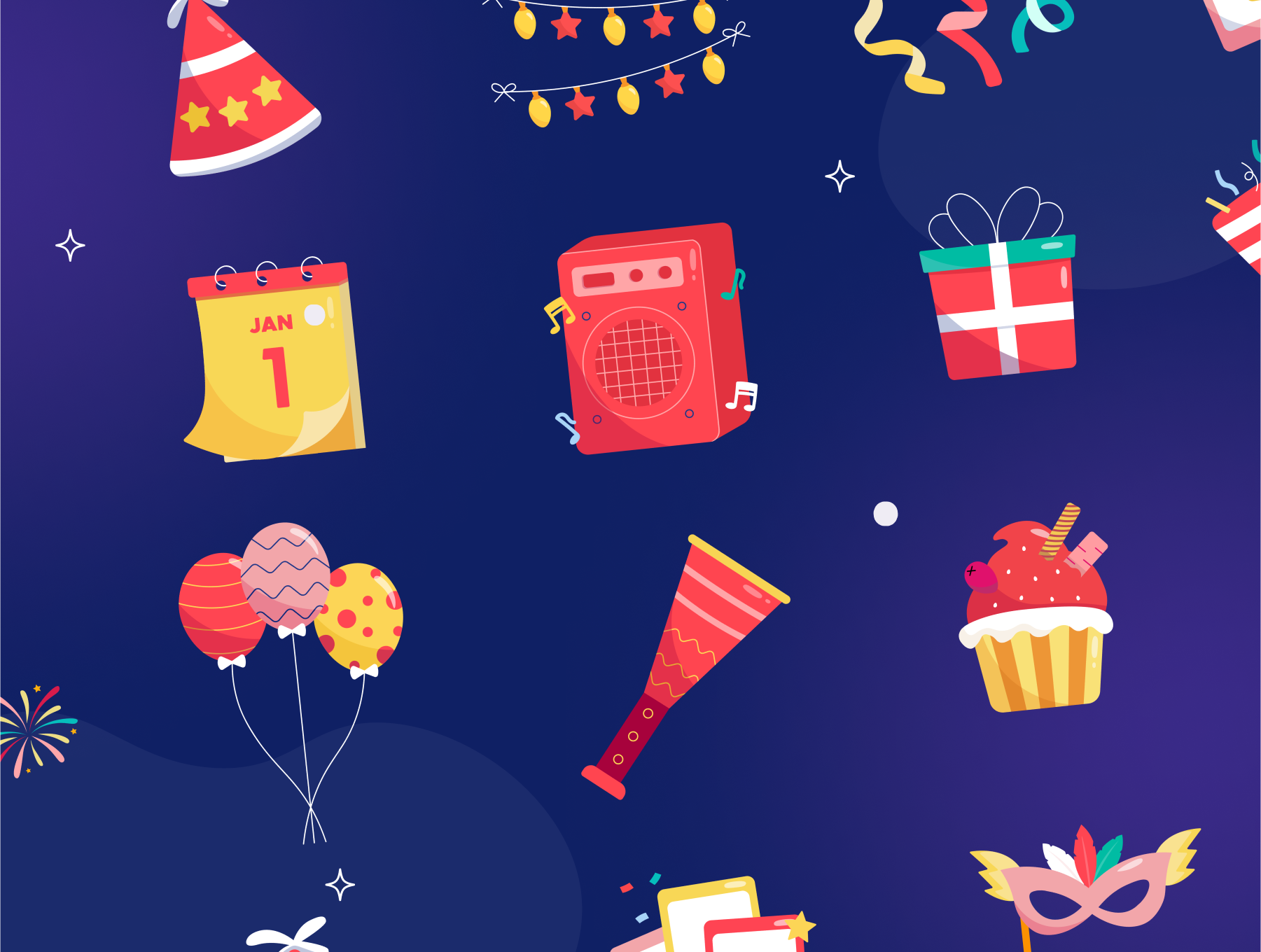 Pack custom mockup 8 - 新年会