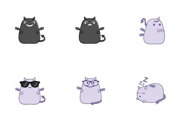 太った絵文字 アイコンパック