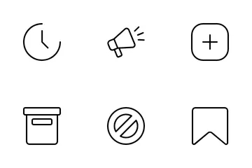 소셜 미디어 아이콘 팩