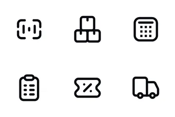 電子商取引とショッピング アイコンパック