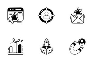 마케팅 아이콘 팩