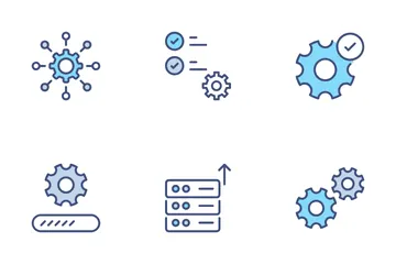 설정 및 설정 아이콘 팩