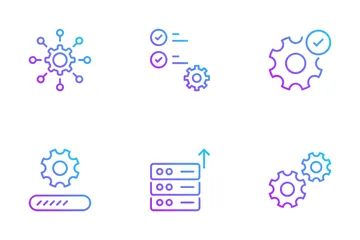 설정 및 설정 아이콘 팩