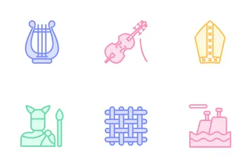 성 패트릭의 날 아이콘 팩