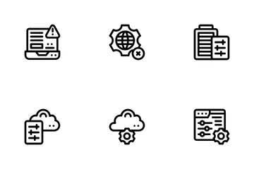 설정 및 설정 아이콘 팩