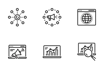 デジタルマーケティング アイコンパック