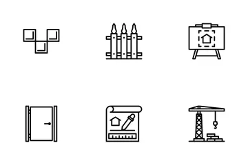 건축학 아이콘 팩