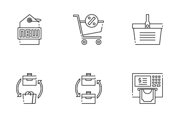 전자상거래 아이콘 팩