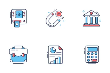 비즈니스 및 금융 아이콘 팩