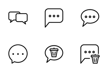 메시지 아이콘 팩